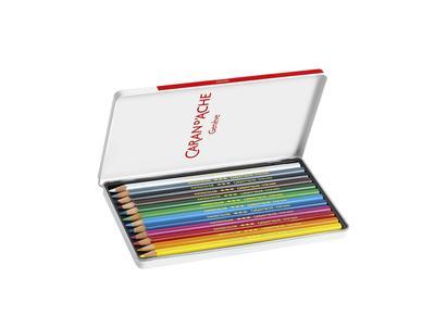 Barevné pastelky "Swisscolor", 12 ks, box, permanentní, CARAN D'ACHE 1284.712 - 2