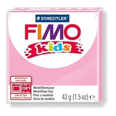 Modelovací hmota FIMO® kids 8030 42g světle růžová - 2