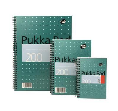 Blok "Metallic Jotta", A5, linkovaný, 100 listů, spirálová vazba, PUKKA PAD - 2