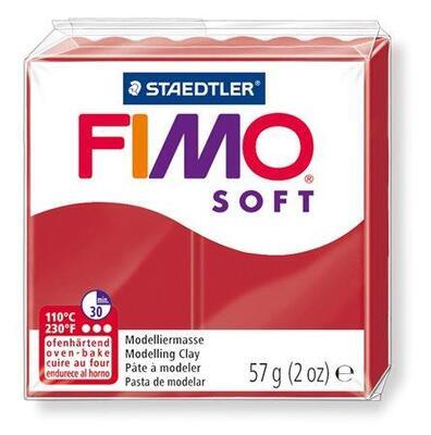 FIMO® soft 8020 57g, vánoční červená - 2