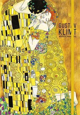 Skicák "Klimt&Van Gogh", mix motivů, A5, tečkovaný, 80 listů, tvrdé desky, SHKOLYARYK A5-3C-080-359D - 2