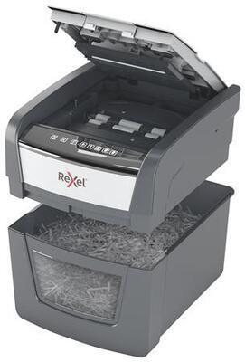 Skartovací stroj "Optimum AutoFeed 45X", konfety, 45 listů, REXEL 2020045XEU - 2