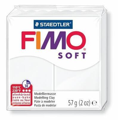 FIMO® soft 8020 56g bílá - 2