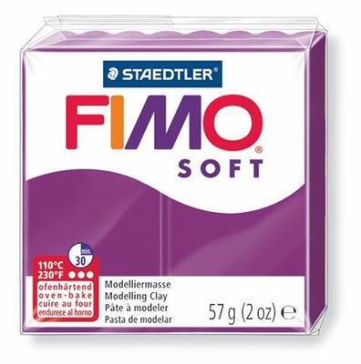 FIMO® soft 8020 56g purpurová - 2