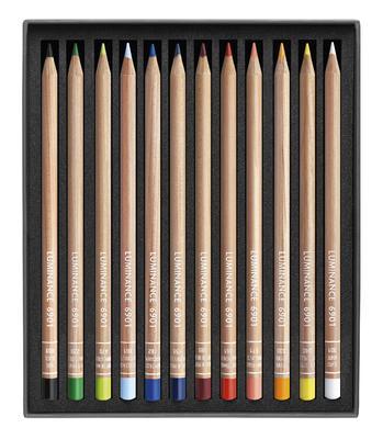 Umělecké pastelky "Luminance 6901", 12 barev, CARAN D'ACHE 6901.712 - 2