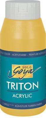 Akrylová barva "TRITON SOLO GOYA", zlatá, 750 ml, KREUL - 3