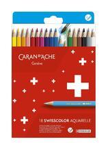 Akvarelové pastelky "Swisscolor", 18 ks, CARAN D'ACHE 1285.818