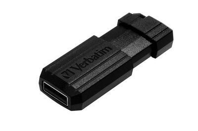 USB flash disk "PinStripe", černá, 64GB, USB 2.0, 10/4MB/sec, VERBATIM - 3