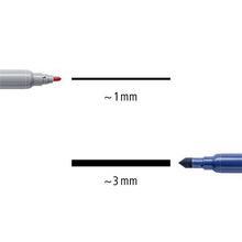 Fixy "3280", 20 různých barev, sada, 1-3 mm, oboustranné, vypratelné, STAEDTLER 3280 C10 - 3/5