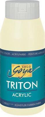 Akrylová barva "TRITON SOLO GOYA", slonovinová, 750 ml, KREUL - 3