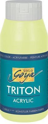 Akrylová barva "TRITON SOLO GOYA", bledá zelená, 750 ml, KREUL - 3