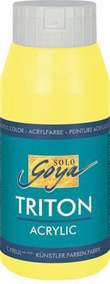 Akrylová barva "TRITON SOLO GOYA", citónová, 750 ml, KREUL - 3