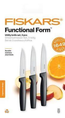 Sada 3 loupacích nožů "Functional Form", FISKARS 1057563 - 3