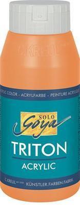 Akrylová barva "TRITON SOLO GOYA", oranžová, 750 ml, KREUL - 3