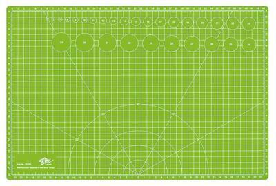 Řezací podložka "Comfortline", zelená, pro DIY, A3, WEDO - 3