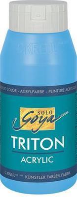 Akrylová barva "TRITON SOLO GOYA", světle modrá, 750 ml, KREUL - 3