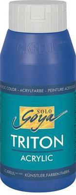 Akrylová barva "TRITON SOLO GOYA", ultramarín.modrá, 750 ml, KREUL - 3