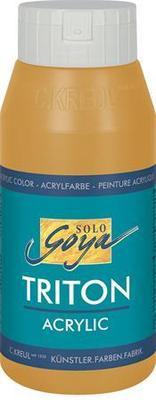 Akrylová barva "TRITON SOLO GOYA", světlá okrová, 750 ml, KREUL - 3