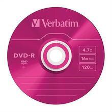 DVD-R 4,7GB, 16x, AZO, barevné, Verbatim, slim box - 3/6