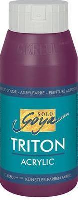 Akrylová barva "TRITON SOLO GOYA", bordó, 750 ml, KREUL - 3