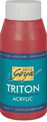 Akrylová barva "TRITON SOLO GOYA", karmínová, 750 ml, KREUL - 3