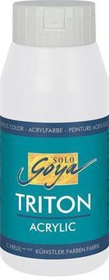 Akrylová barva "TRITON SOLO GOYA", bílá míchaná, 750 ml, KREUL - 3