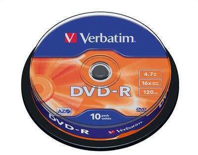 DVD-R 4,7GB, 16x, AZO, Verbatim, 10-cake - 4