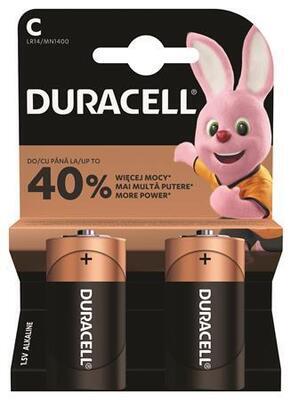 Baterie "Basic", C baby, 2 ks, DURACELL - 4