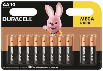 Baterie "Basic", AA, 10 ks, DURACELL - 5