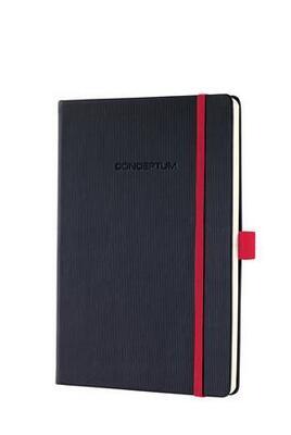 Exkluzivní zápisník "Conceptum Red Edition", černo-červená, A5, čtverečkovaný, 97 listů, tvrdé desky - 5