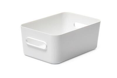 Úložný box "Compact M", bílý,  plast, 5,3 l, SMARTSTORE 10810 - 5