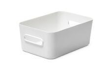 Úložný box "Compact M", bílý,  plast, 5,3 l, SMARTSTORE 10810