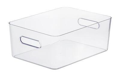 Úložný box "Compact Clear L", průhledný, plast, 15,4 l, SMARTSTORE 11090 - 5