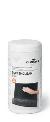 Čisticí utěrky na monitory "Screenclean® box 100", 100 ks, DURABLE 573602 - 5