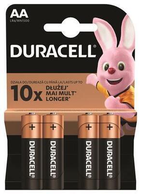 Baterie "Basic", AA, 4 ks, DURACELL - 5