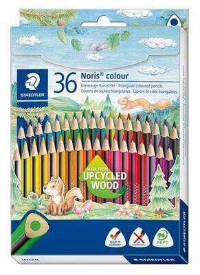 Barevné pastelky "Noris Colour", 36 barev, trojhranné, STAEDTLER - 6