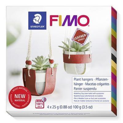 FIMO Leather Sada DIY KVĚTINÁČ na zavěšení - 6